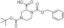 (R)-n-4-boc-n-1-cbz-2-哌嗪羧酸结构式_954388-33-1结构式