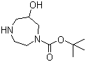 6-羟基-1,4-二氮杂烷-1-羧酸叔丁酯结构式_956317-40-1结构式