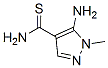 5-氨基-1-甲基-1H-吡唑-4-硫代甲酰胺结构式_956534-58-0结构式