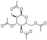 1,3,4,6-四-O-乙酰基-2-脱氧-2-碘-α-D-吡喃葡萄糖结构式_95672-63-2结构式
