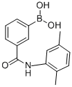 3-硼-N-(2,5-二甲基苯基)苯甲酰胺结构式_957061-00-6结构式