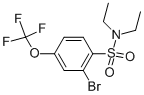 N,N-二乙基-2-溴-4-三氟甲氧基苯磺酰胺结构式_957062-75-8结构式