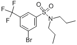 N,N-二丙基3-溴-5-三氟甲基苯磺酰胺结构式_957062-78-1结构式