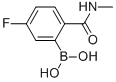 N-甲基 2-硼-4-氟苯甲酰胺结构式_957062-96-3结构式