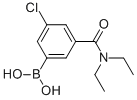 N-二乙基 3-硼-5-氯苯甲酰胺结构式_957120-59-1结构式