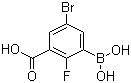 3-硼-5-溴-2-氟苯甲酸结构式_957120-63-7结构式