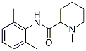 N-(2,6-二甲基苯基)-1-甲基哌啶-2-羧酰胺结构式_96-88-8结构式