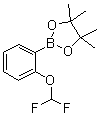 2-二氟甲氧基苯硼酸频那醇酯结构式_960067-33-8结构式