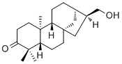 Ent-17-羟基-3-贝壳杉酮结构式_960589-81-5结构式