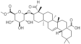 丝石竹皂苷元3-O-B-D葡萄糖醛酸甲酯结构式_96553-02-5结构式