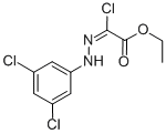 2-氯-2-[2-(3,5-二氯苯基)亚肼基]乙酸乙酯结构式_96722-61-1结构式