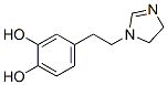 (9ci)-4-[2-(4,5-二氢-1H-咪唑-1-基)乙基]-1,2-苯二醇结构式_96826-14-1结构式