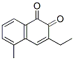 (9ci)-3-乙基-5-甲基-1,2-萘二酮结构式_96964-71-5结构式