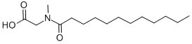 n-甲基-n-(1-氧代十二基)-甘氨酸结构式_97-78-9结构式