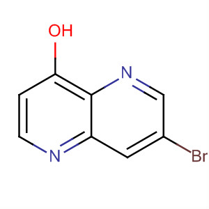 7-溴-1,5-萘啶-4-醇结构式_97267-60-2结构式