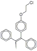 (Z)-1-[4-(2-氯乙氧基苯基]-1,2-二苯基-1-丁烯结构式_97818-83-2结构式