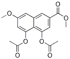 4,5-双(乙酰基氧基)-7-甲氧基-2-萘羧酸甲酯结构式_97944-85-9结构式