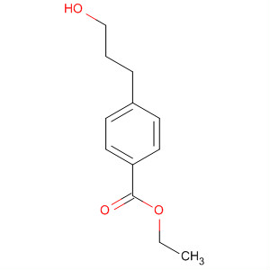 4-(3-羟基丙基)苯甲酸乙酯结构式_98092-75-2结构式