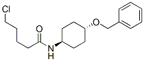 反式-5-氯-N-[4-(苯基甲氧基)环己基]戊酰胺结构式_98454-45-6结构式
