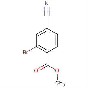 2-溴-4-氰基苯甲酸甲酯结构式_98592-04-2结构式