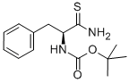 N-[(1S)-2-氨基-1-(苯基甲基)-2-硫氧代乙基]-氨基甲酸 1,1-二甲基乙酯结构式_99281-95-5结构式