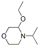(9ci)-3-乙氧基-4-(1-甲基乙基)-吗啉结构式_99688-83-2结构式