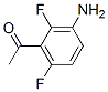 (9ci)-1-(3-氨基-2,6-二氟苯基)-乙酮结构式_99724-35-3结构式
