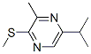 (9CI)-3-甲基-5-(1-甲基乙基)-2-(甲基硫代)-吡嗪结构式_99784-22-2结构式