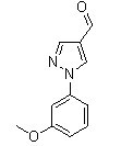 1-(3-甲氧基苯基)-1H-吡唑-4-甲醛结构式_1013835-89-6结构式