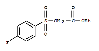 2-[(4-氟苯基)磺酰基]乙酸乙酯结构式_1037147-97-9结构式