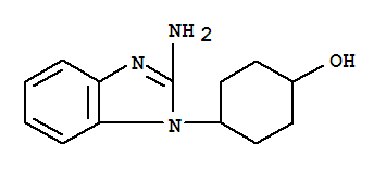(1R,4R)-4-(2-氨基-1H-苯并[d]-1-咪唑)环己醇结构式_1038334-18-7结构式
