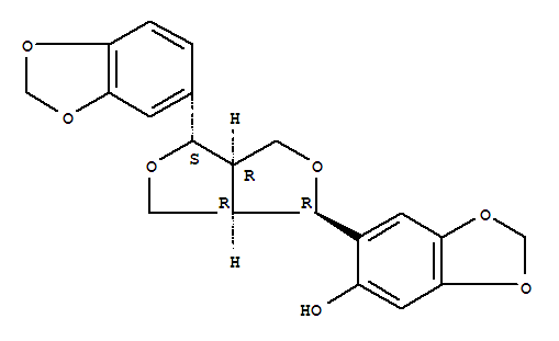 2-表芝麻素酚/2-差向芝麻素酚结构式_104319-96-2结构式