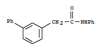 2-(3-联苯)-N-苯乙酰胺结构式_1131604-79-9结构式