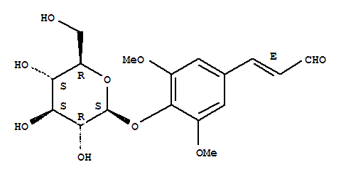 芥子醛配糖物结构式_154461-65-1结构式