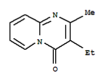3-乙基-2-甲基-4H-吡啶并[1,2-a]嘧啶-4-酮结构式_16867-31-5结构式