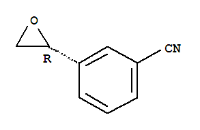 (R)-3-(环氧乙烷-2-基)苯甲腈结构式_173901-15-0结构式