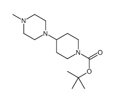 4-(4-甲基-1-哌嗪)-1-哌啶羧酸叔丁酯结构式_190964-91-1结构式