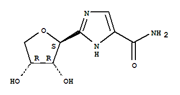 1H-imidazole-4-carboxamide, 2-(tetrahydro-3,4-dihydroxy-2-furanyl)-, [2s-(2alpha,3b篓娄ta,4b篓娄ta)]-(9ci) Structure,200207-23-4Structure
