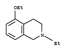 (9ci)-5-乙氧基-2-乙基-1,2,3,4-四氢-异喹啉结构式_200396-64-1结构式
