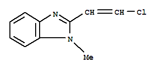 (9ci)-2-(2-氯乙烯)-1-甲基-1H-苯并咪唑结构式_200931-45-9结构式