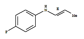 (e)-(9ci)-4-氟-n-1-丙烯基-苯胺结构式_201792-66-7结构式