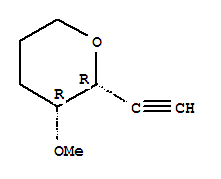 顺式-(9ci)-2-乙炔四氢-3-甲氧基-2H-吡喃结构式_202604-42-0结构式