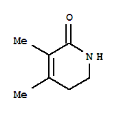 (9ci)-5,6-二氢-3,4-二甲基-2(1H)-吡啶酮结构式_204118-35-4结构式