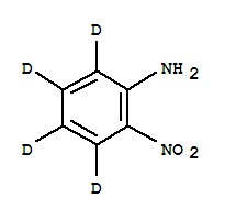 邻硝基苯胺-D4结构式_204244-80-4结构式