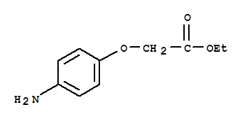 2-(4-氨基苯氧基)乙酸乙酯结构式_20485-38-5结构式