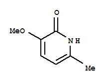(9ci)-3-甲氧基-6-甲基-2(1H)-吡啶酮结构式_204862-85-1结构式
