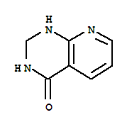 2,3-二氢-吡啶并[2,3-d]嘧啶-4(1h)-酮(9ci)结构式_204933-50-6结构式