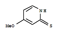 (9ci)-4-甲氧基-2(1H)-吡啶硫酮结构式_204996-07-6结构式