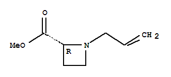 (r)-(9ci)-1-(2-丙烯基)-2-氮杂丁烷羧酸甲酯结构式_205443-25-0结构式