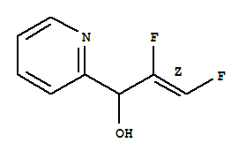 (z)-(9ci)-alpha-(1,2-二氟乙烯)-2-吡啶甲醇结构式_205878-02-0结构式